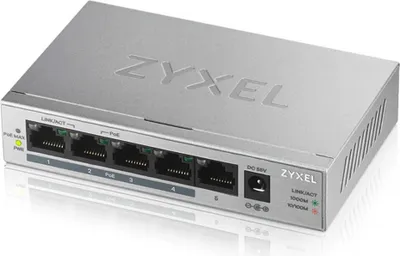 Produktbild von Zyxel GS1005-HP 5-Port Desktop PoE+ Switch