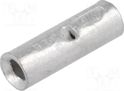 Immagine prodotto di 2 connettori a crimpare per cavi da 6 mm², stagnati, modello VA03-0036 JH6, tipo "ferrule" per cavi, connettore a crimpare, rame