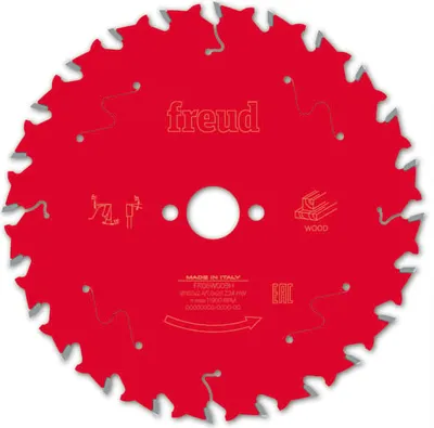 Produktbild von Freud Kreissägeblatt für Holz 160x2,4/1,6x20mm 24 Zähne FR06W009H