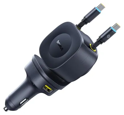 Zdjęcie produktu dla Ładowarka samochodowa Baseus PrimeTrip VR2 Max 100W 3x USB-C + USB-A