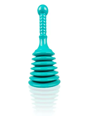 Produktbild von TURBO PRODUKTE Turbo Stampfer Medium Türkis Pömpel Ø 12,5 cm für Waschbecken
