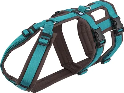Produktbild von anny-x Sicherheitsgeschirr Safety braun / petrol M