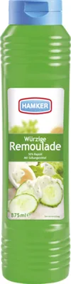 Produktbild von Hamker Würzige Remoulade mit einer frischen Apfel Gurken Note