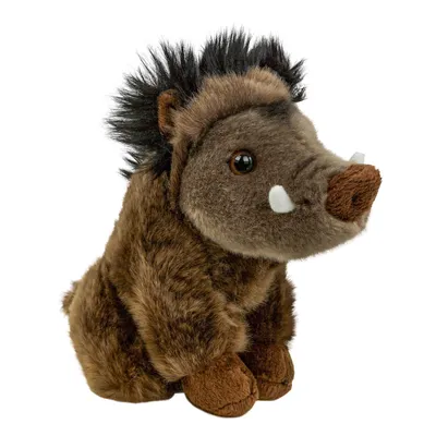 Produktbild von Kuscheltier Wildschwein 18 cm sitzend Plüschschwein