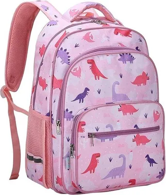 Immagine prodotto di Zaini per la scuola per bambine e bambini, carini, 40,6 cm, scuola elementare, cerniera, fibbie e scomparti multipli