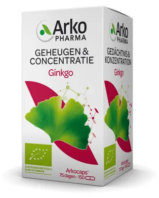 Immagine prodotto di Arkopharma Arkocaps Ginkgo 150 capsule