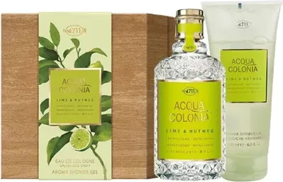 Immagine prodotto di Acqua Colonia 4711 Lime & Noce moscata 50 ml EdC Set mit Gel Doccia