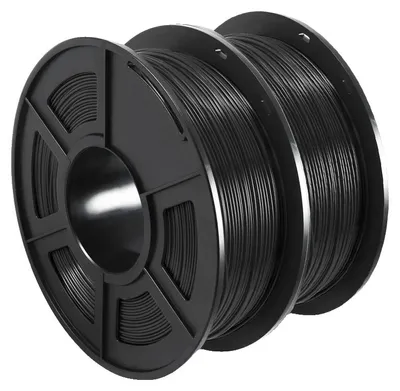 Image de Filament pour imprimante 3D, matériau PETG, haute résistance, PETG 2, couleur noire