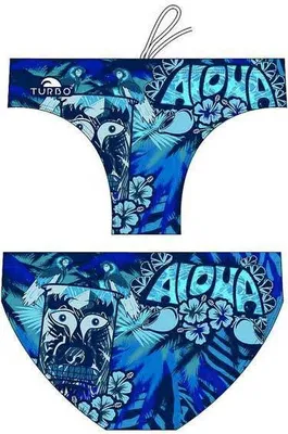 Produktbild von Turbo Aloha Badeslip Blau S Mann Blau S