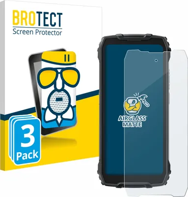 Produktbild von 3x BROTECT Entspiegelungs Schutzglas für Blackview BV7300 Schutzfolie Panzer Folie Glas Display Schutz matt