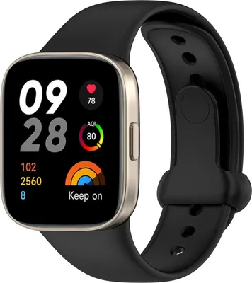 Produktbild von Bizon Strap Watch Nessy Xiaomi Redmi Watch 3 schwarz