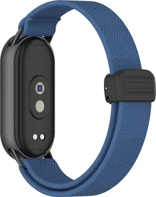 Immagine prodotto di INF Cinturino elastico intrecciato con chiusura magnetica per Xiaomi 10/9/8 Blu
