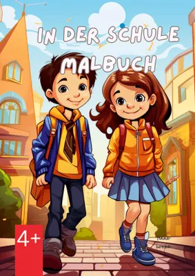 Produktbild von In der Schule - Malbuch