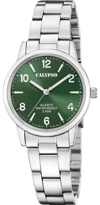 Produktbild von Calypso Damenuhr Analog aus Edelstahl 316l Silberfarben