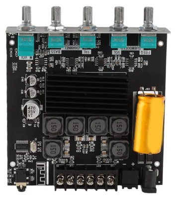 Endverstärkerplatine ZK-TB21, 2.1-Kanal, AUX+Bluetooth, 50W+100W
