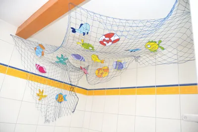 Immagine prodotto di EDUPLAY 110324 Rete da pesca, 350 cm x 130 cm, blu