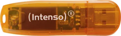 Produktbild von Intenso Rainbow Line USB-Stick 64 GB USB Typ-A 2.0 Orange