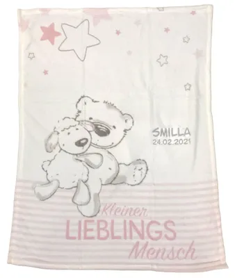 Produktbild von Personalisierte Babydecke mit Namen