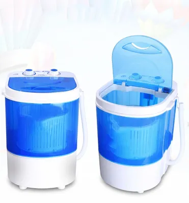 Zdjęcie produktu dla Mini Pralka Turystyczna Z Wirówką 4Kg Przenośna Cicha Do Kamperów