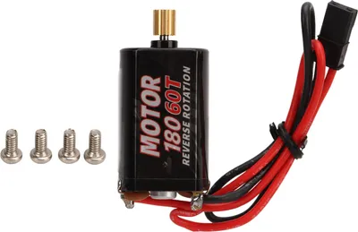 Immagine prodotto di 180 Motore a spazzole RC, 60 denti, alta torsione, basso rumore, leggero, per Traxxas TRX4M Crawler 1/18