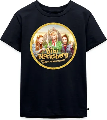 Produktbild von Spreadshirt Bibi Blocksberg Film Bibi, Flauipaui Und Schubia Kinder Premium T-Shirt, 98/104 (2 Jahre), Navy