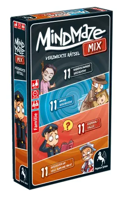 Obrázek produktu pro Pegasus MindMazeMix, Stolní hra, Dedukce, 8 rok/roky, 10 min
