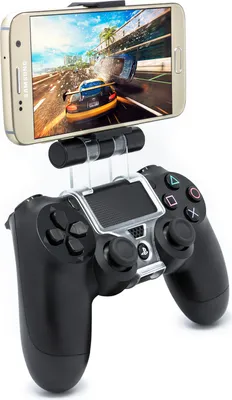 Produktbild von Handy Controller Halterung Smartphone Gamepad Joystick Halter 6 Zoll passend für PlayStation 4 PS4