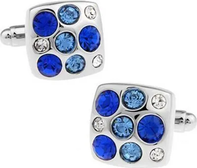 Immagine prodotto di Gemelli con pietre blu