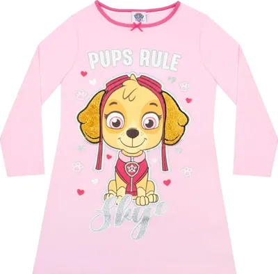 Immagine prodotto di Paw Patrol - Camicia da notte per bambine NS5677 (98) (Rosa)