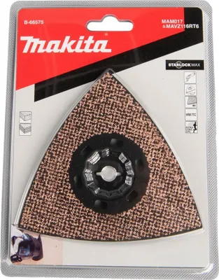 Produktbild von Makita MAM017 HM-Deltaplatte 116 mm K60 Starlock Max ( B-66575 ) extra Long Life