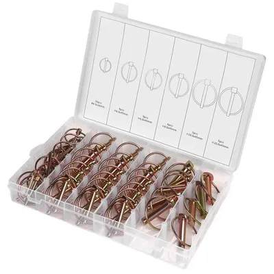 Produktbild von 50 Stück Federriegelstifte. KD11799