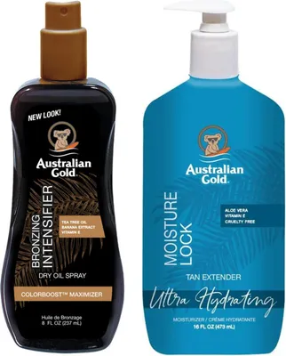 Image de Spray d'huile sèche intensifiant Australian Gold + Moisture Lock 473 ml