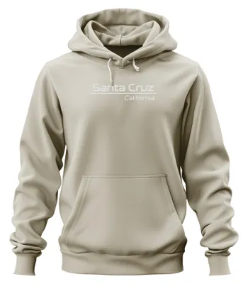 Obrázek produktu pro Santa Cruz California Surfing Beach California Pacific Coast Uni mikina s kapucí, Nature, L