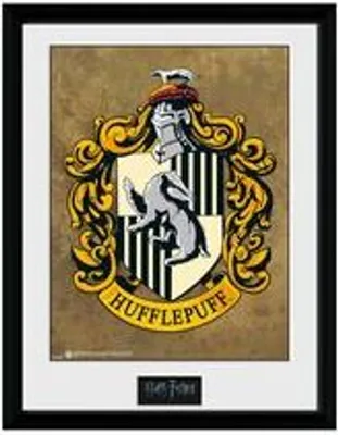 Produktbild von Harry Potter - Hufflepuff - Gerahmter Kunstdruck