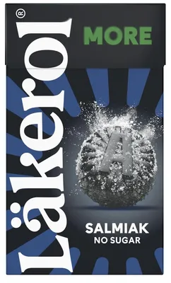 Produktbild von Läkerol More Salmiak Zuckerfrei 30g