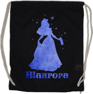 Produktbild von Urban Backwoods Blaurora, Turnbeutel, Farbe: Schwarz