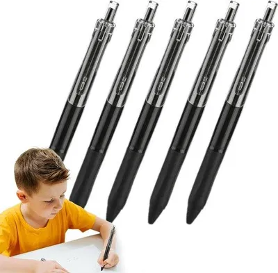 Obrázok produktu pre Sada 5 elegantných pier – čierna – Mittelpunkt – sada pre chlapcov a dievčatá.