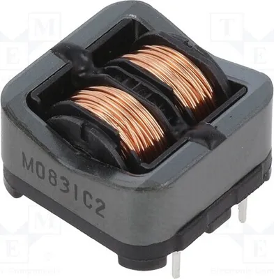 Produktbild von 1x Drossel: Draht 68mH -25÷120°C 800mΩ THT 800mA  250VAC 21NH-M08680 Vertikaldross