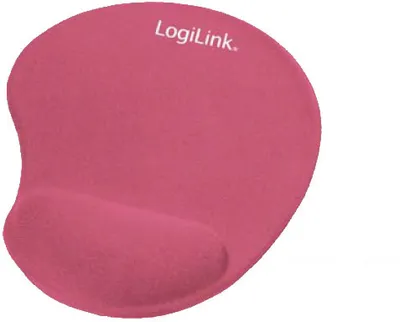 Produktbild von LogiLink ID0027P, Pink, Einfarbig, Schaum, Gel, Gummi, Handgelenkauflage