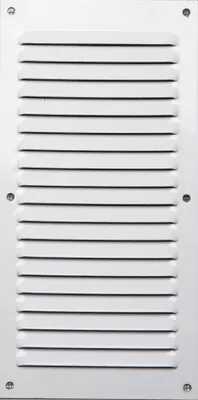 Produktbild von Lüftungsgitter aus lackiertem Aluminium, L.20 x B.10 cm