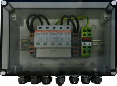 Produktbild von Mersen Photovoltaik-Stringbox 2 PVBT2-1000V-B-225 83070008