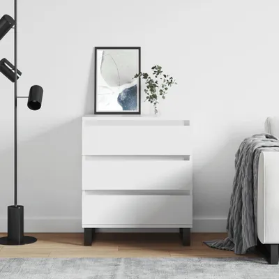 Obrázek produktu pro vidaXL Příborník bílý 60x35x70 cm Materiál dřeva