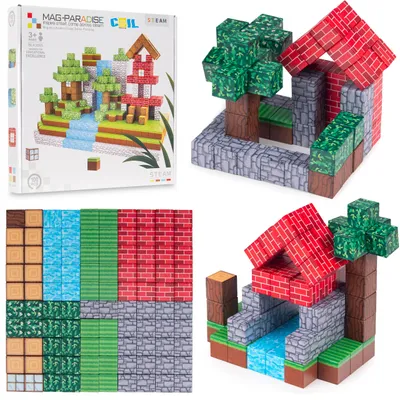Zdjęcie produktu dla Lebula klocki magnetyczne zestaw 100 el. elementy dla dzieci