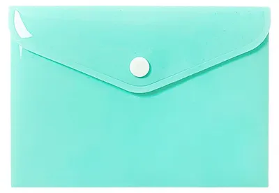 Image de Pochette A6 en PP vert pastel - Biurfol