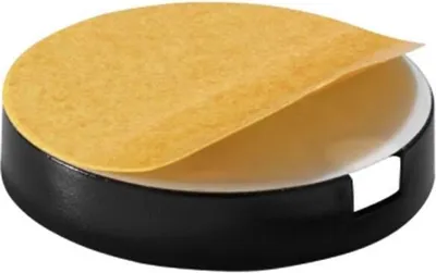 Produktbild von Wagner QuickClick BASIC Möbelgleiter zum Kleben ø 25 mm, Höhe 6 mm, schwarz, 4 Stück