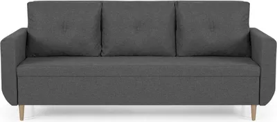 Produktbild von 3-Sitzer-Sofa mit Schlaffunktion DORO - Hellgrau