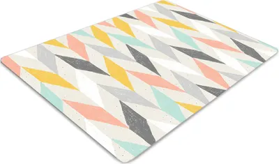 Produktbild von Stuhlunterlage Bürostuhlunterlage 120 cm x 90 cm Bodenmatte Bürostuhlunterlage - Pastellchodel