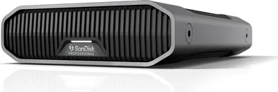 Produktbild von SanDisk G-DRIVE Externe Festplatte 6 TB 7200 RPM USB Typ-C 3.2 Gen 2 (3.1 Gen 2) Edelstahl