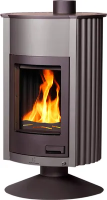 Image de HS FLAMINGO poêle MASTERFLAMME Grande II - gris