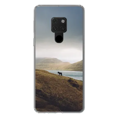Produktbild von MuchoWow® Handyhülle Schutzhülle Hülle für Huawei P40 Lite Pferd - Berg - Landschaft Silikon Softcase Handy Hülle - Handy